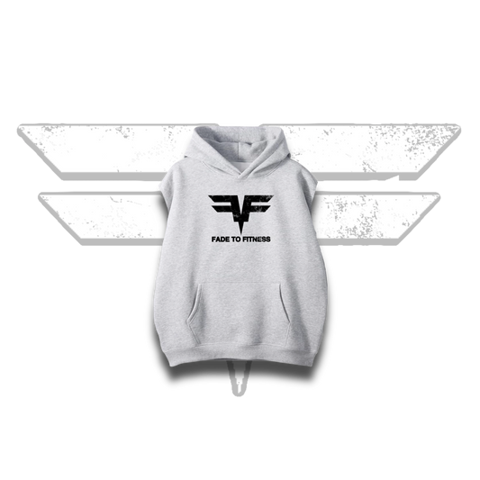 “FTF” Grey Sleveless-Hoodie