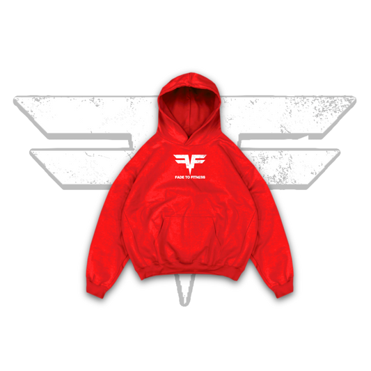 “FTF” Red Hoodie